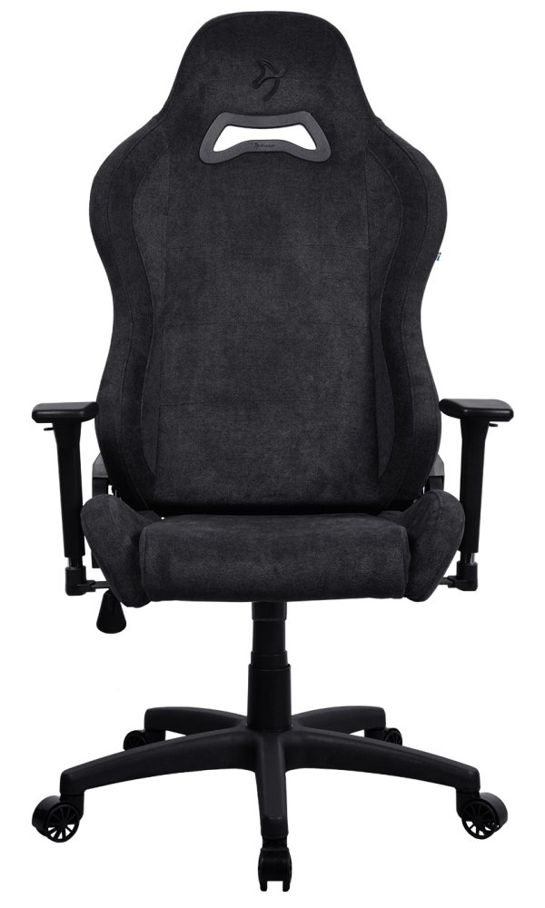 AROZZI herní židle TORRETTA Soft Fabric v2/ látkový povrch/ černá