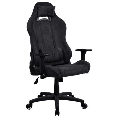 AROZZI herní židle TORRETTA Soft Fabric v2/ látkový povrch/ černá