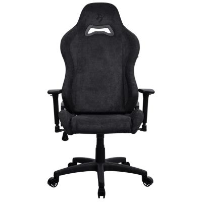 AROZZI herní židle TORRETTA Soft Fabric v2/ látkový povrch/ černá