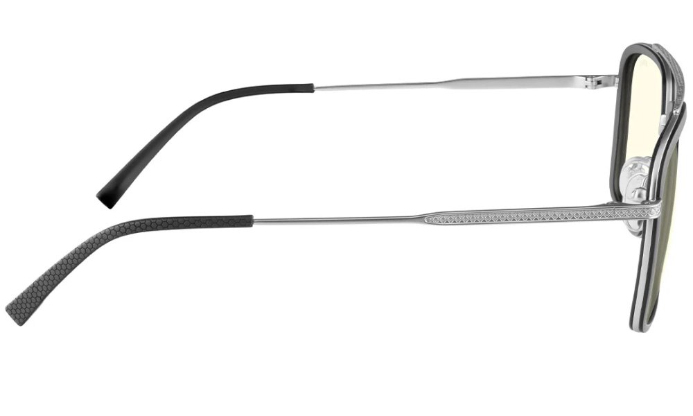 POŠKOZENÝ OBAL - GUNNAR kancelářske/herní brýle  BARRON SILVER čirá skla BLF 35 GUNNAR focus