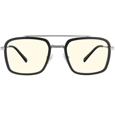 POŠKOZENÝ OBAL - GUNNAR kancelářske/herní brýle  BARRON SILVER čirá skla BLF 35 GUNNAR focus