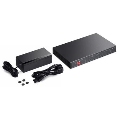 TP-Link TL-SG1210PP - 10-portový Switch PoE+ s 8x GLAN PoE+, 2x GLAN, 1x Combo Gigabit SFP, 123W PoE budget