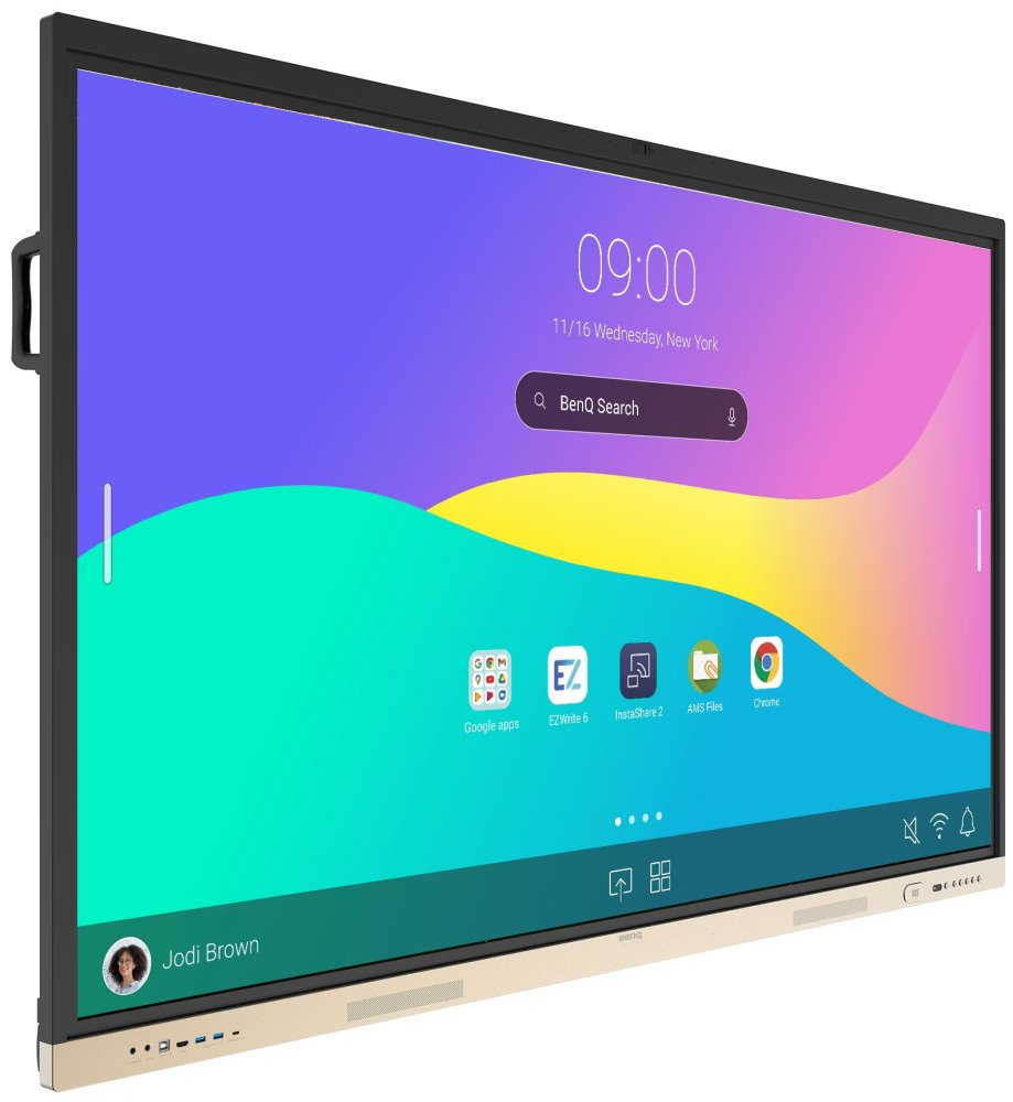 BENQ dotykový panel 98" RE9804FV/ UHD 4K/8GB I 64GB /provoz 18/7/ HDMI/DP/ USB-C/ LAN/Android 13/40 dotykových bodů