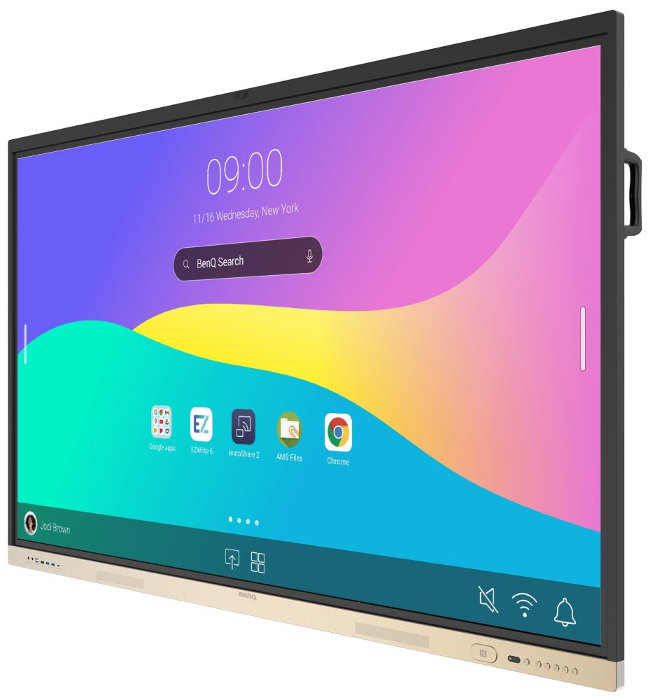 BENQ dotykový panel 98" RE9804FV/ UHD 4K/8GB I 64GB /provoz 18/7/ HDMI/DP/ USB-C/ LAN/Android 13/40 dotykových bodů