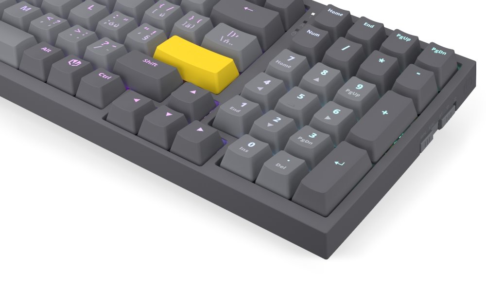 Endorfy mechanická klávesnice Celeris 1800 CZ / BT / USB / bezdrát / MacOS kompatibilní / sidetune / CZ/SK layout