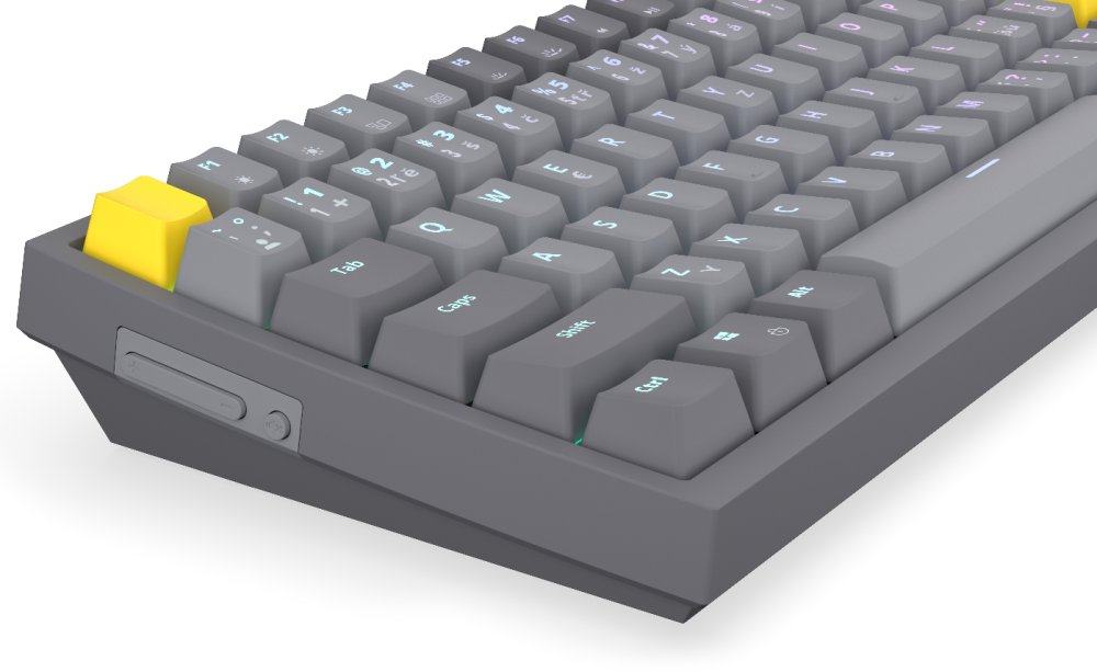 Endorfy mechanická klávesnice Celeris 1800 / BT / USB / bezdrát / MacOS kompatibilní / sidetune / US layout