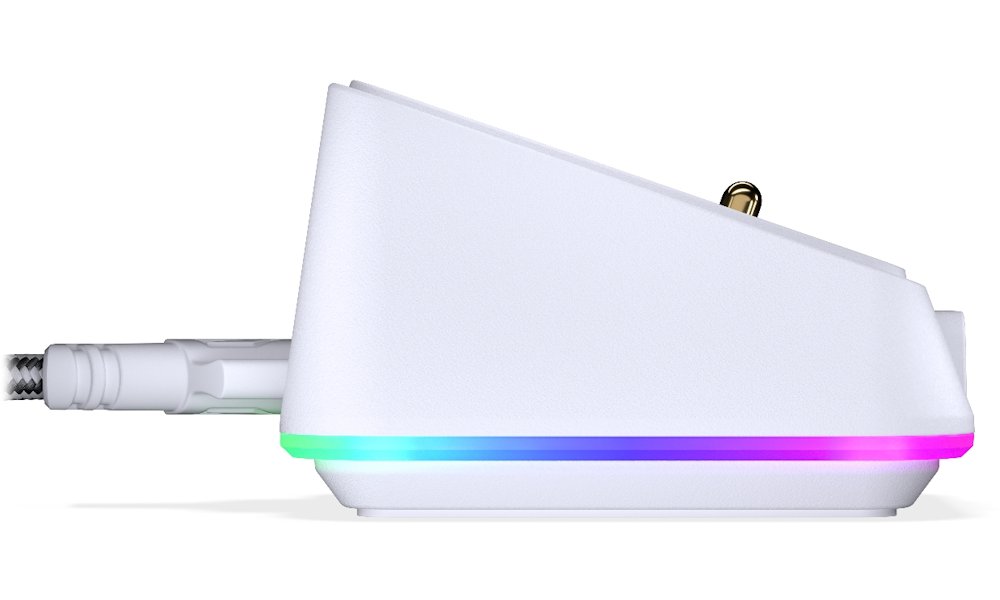 Endorfy dokovací stanice pro LIV a LIV Plus / USB port / RGB podsvícení / bílá