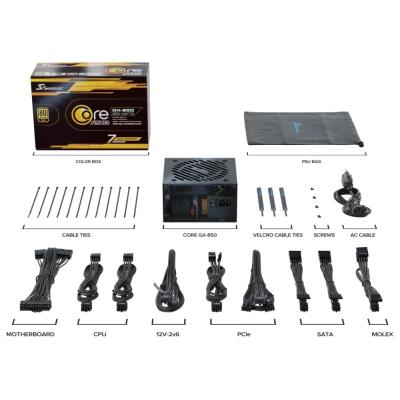 SEASONIC zdroj Core GX-850 ATX 3 / 850W / ATX3.1 / 120mm fan / modulární / 80PLUS Gold