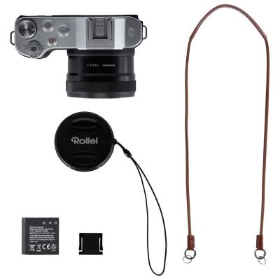 POŠKOZENÝ OBAL - Rollei Powerflex 10x Retro/ 8 MPix/ 10x zoom/ 2,88" LCD/ 1440p video/ Černý