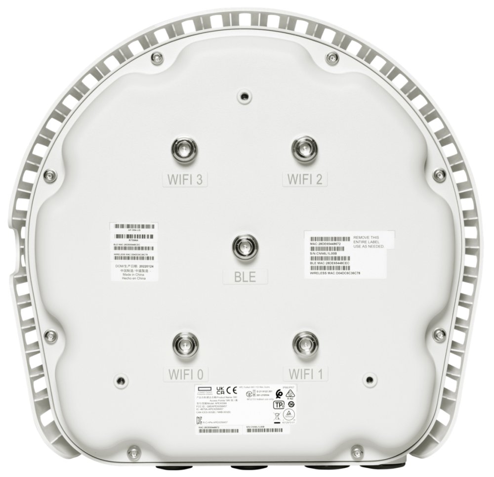 HPE Networking AP-584 (RW) 4x4:4 Wi-Fi 6