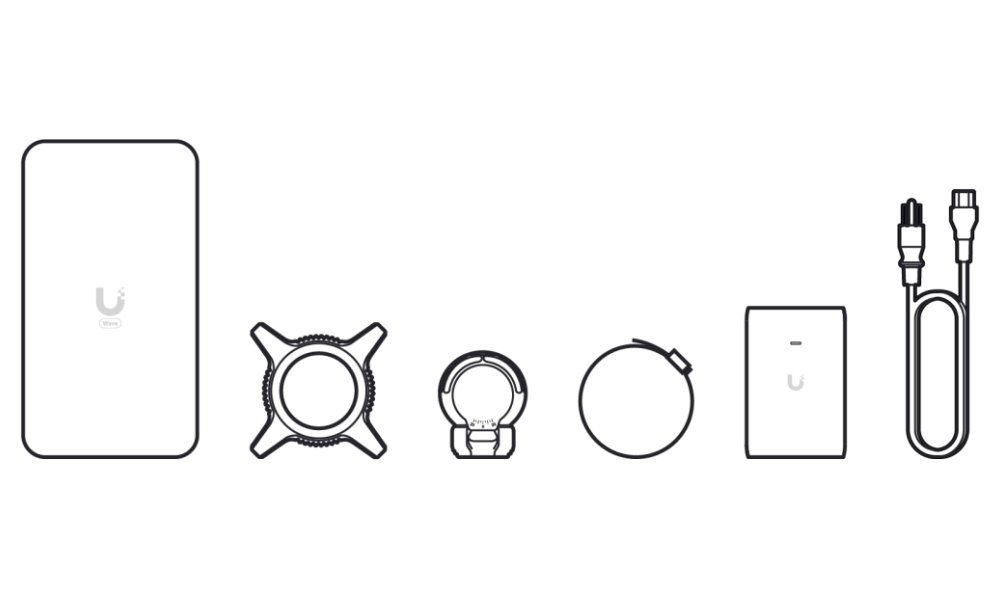 POUŽITÉ - Ubiquiti Wave AP Micro - 60GHz PtMP AP, 20 dBi, 5GHz záloha, úhel 90°, propustnost 5 Gbps - Výprodej