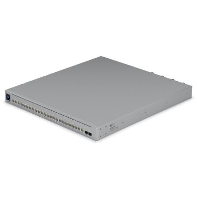 Ubiquiti UniFi Switch Enterprise Campus 24 PoE - 16x 10GbE, 8x 2.5GbE, 2x SFP28, 24x PoE+++ (PoE 1050W)