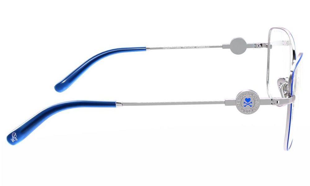 GUNNAR kancelářske/herní brýle  DIGITAL PRINCESS - TOKIDOKI PERIWINKLE čirá skla BLF 35 GUNNAR focus