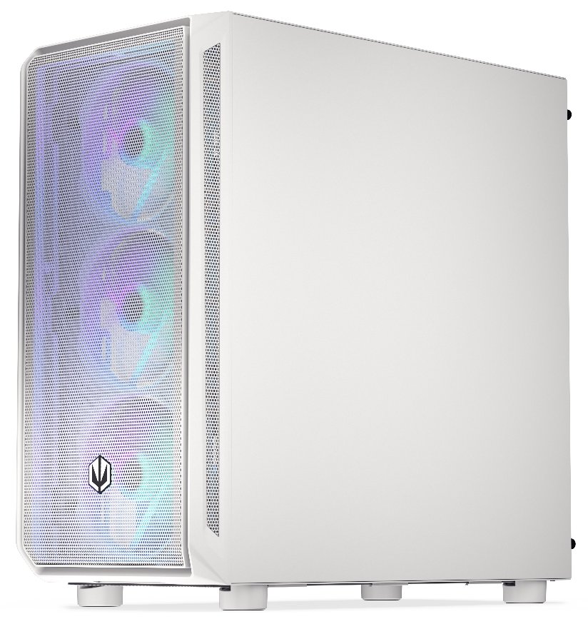 Endorfy skříň Arx 700 ARGB / ATX / 4x 140 ARGB fan (až 8 fans) / 2x USB / USB-C / mesh p. / tvrzené sklo / bílá