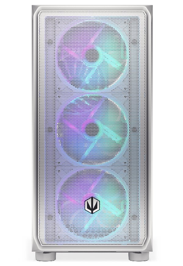 Endorfy skříň Arx 700 ARGB / ATX / 4x 140 ARGB fan (až 8 fans) / 2x USB / USB-C / mesh p. / tvrzené sklo / bílá