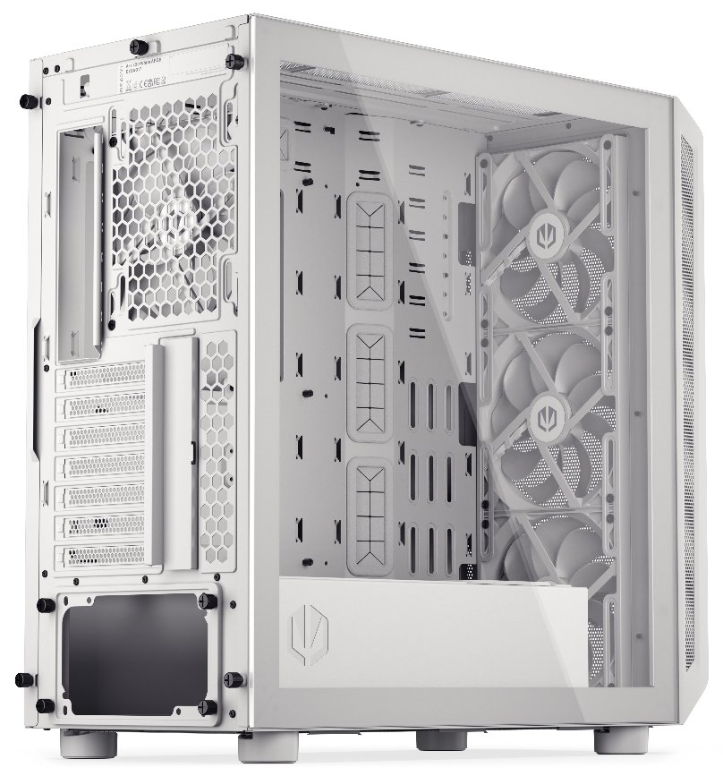 Endorfy skříň Arx 700 ARGB / ATX / 4x 140 ARGB fan (až 8 fans) / 2x USB / USB-C / mesh p. / tvrzené sklo / bílá