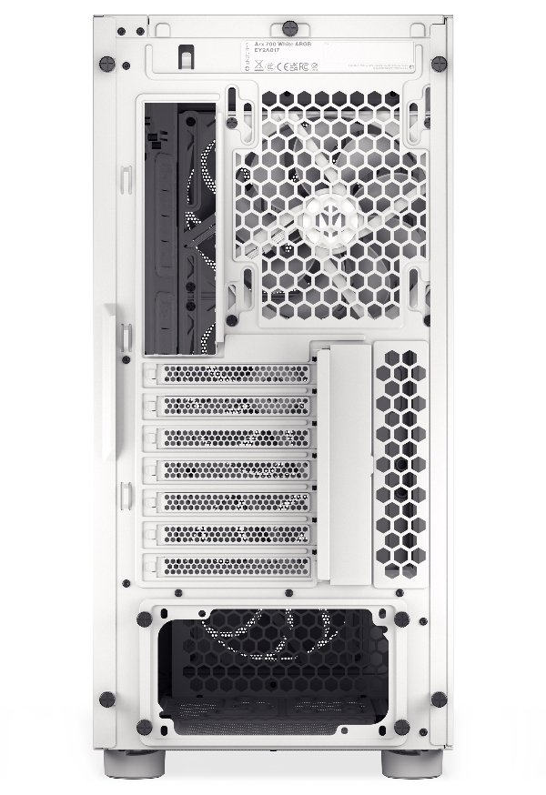 Endorfy skříň Arx 700 ARGB / ATX / 4x 140 ARGB fan (až 8 fans) / 2x USB / USB-C / mesh p. / tvrzené sklo / bílá
