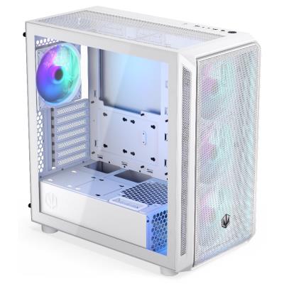 Endorfy skříň Arx 700 ARGB / ATX / 4x 140 ARGB fan (až 8 fans) / 2x USB / USB-C / mesh p. / tvrzené sklo / bílá