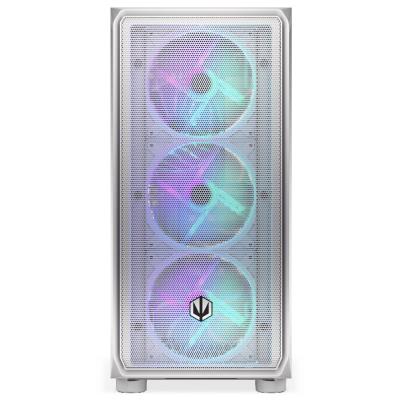 Endorfy skříň Arx 700 ARGB / ATX / 4x 140 ARGB fan (až 8 fans) / 2x USB / USB-C / mesh p. / tvrzené sklo / bílá