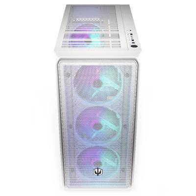 Endorfy skříň Arx 700 ARGB / ATX / 4x 140 ARGB fan (až 8 fans) / 2x USB / USB-C / mesh p. / tvrzené sklo / bílá