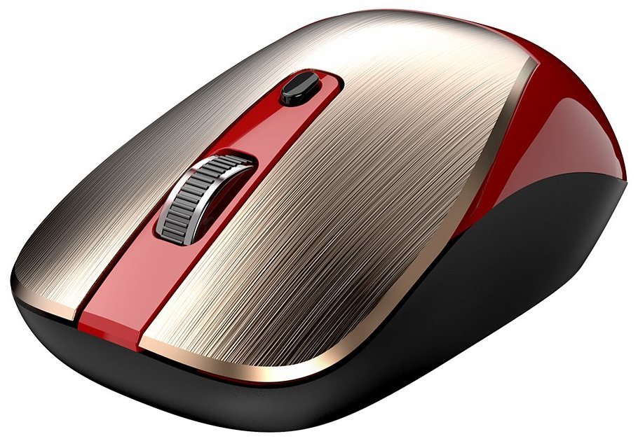 GENIUS NX-7125 GoldRed/ 1200 dpi/ bezdrátová/ Copilot/ 4tlačítková/ červenozlatá