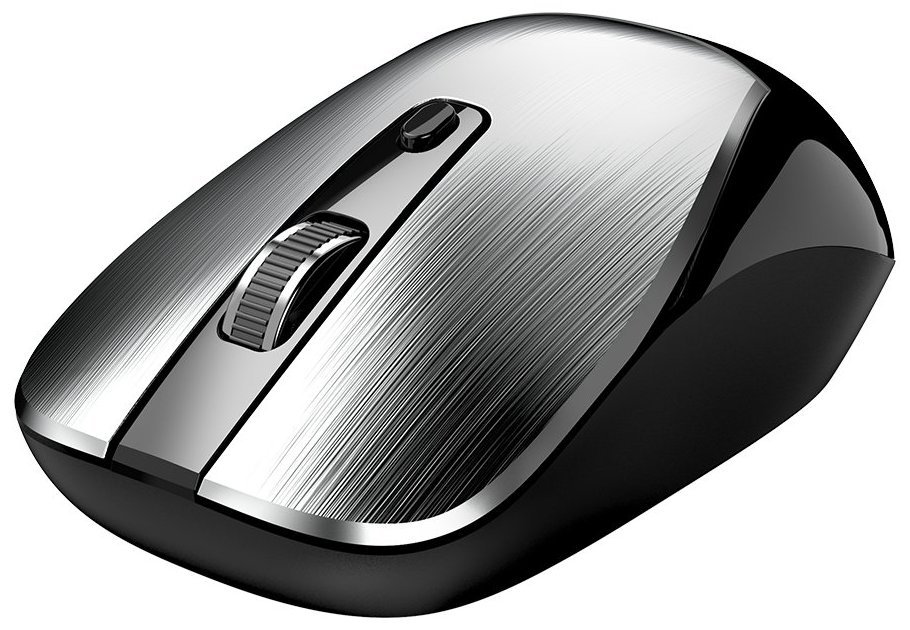 GENIUS NX-7125 Silver/ 1200 dpi/ bezdrátová/ Copilot/ 4tlačítková/ stříbrná