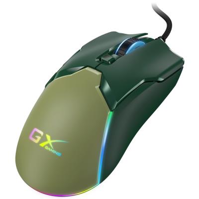 GENIUS GX GAMING Scorpion M700 Army Green/ drátová/ RGB podsvícení/ 800-7200 dpi/ USB/ 6tlačítek/ zelená
