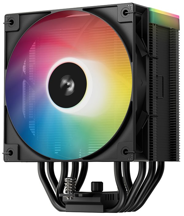 DEEPCOOL chladič AG500 BK ARGB V2 / 120mm ARGB PWM fan / černý
