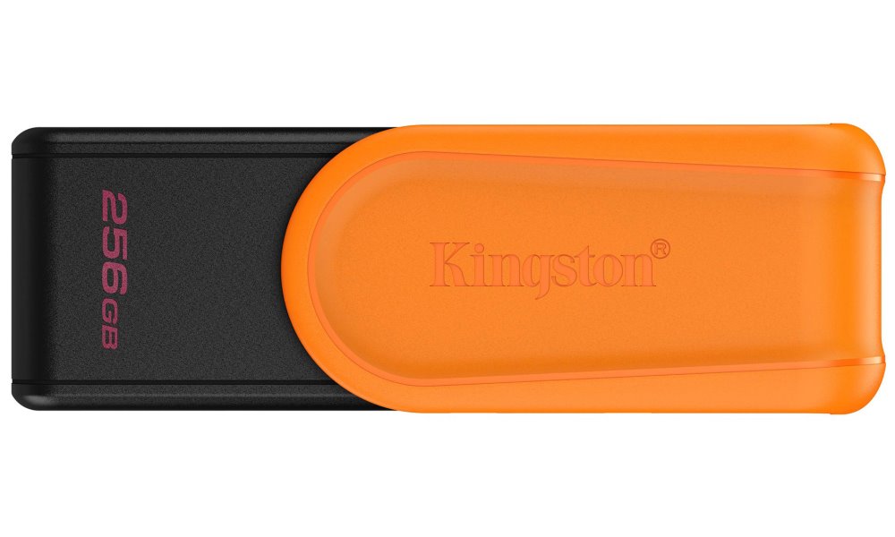 KINGSTON DataTraveler EXODIA S 256GB / USB 3.2 Gen1 / černá + oranžová