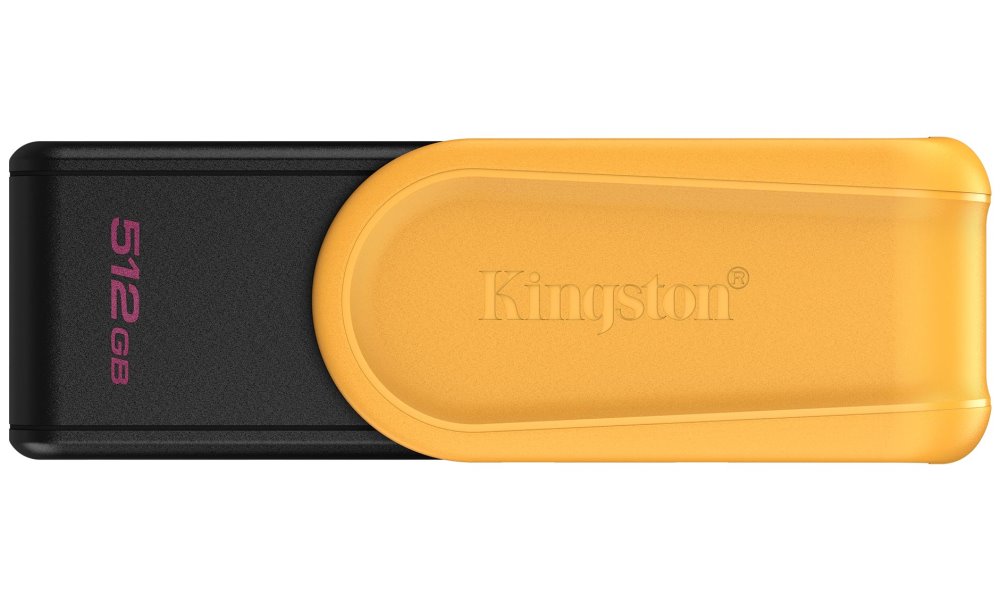 KINGSTON DataTraveler EXODIA S 512GB / USB 3.2 Gen1 / černá + oranžová