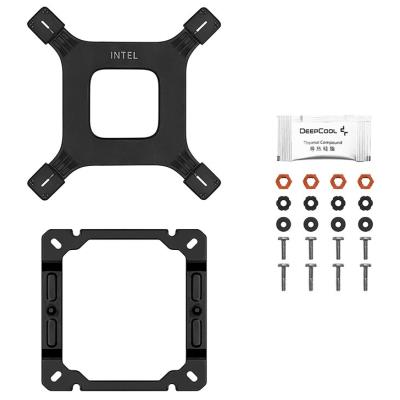 DEEPCOOL chladič AG500 BK ARGB V2 / 120mm ARGB PWM fan / černý