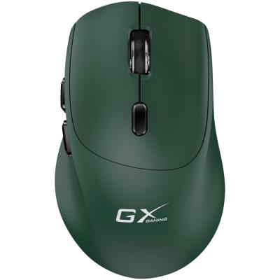 GENIUS GX GAMING Scorpion M8100 Army Green/ bezdrátová/ duální BT+2,4Ghz/ Copilot/ 3200 dpi/ USB/ 6tlačítek/ zelená