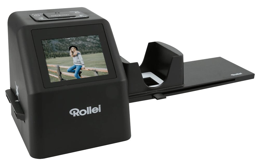 ROLLEI skener DF-S 310 SE/ Negativy/ 14Mpx/ 128MB/ 3600dpi/ 2,4" LCD/ SDHC/ USB