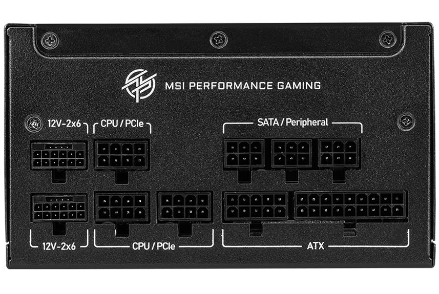 MSI zdroj MPG A850GS PCIE5/ 850W/ ATX3.1/ akt. PFC/ 10 let celk. záruka/ 135mm fan/ modulární kabeláž/ 80PLUS Gold