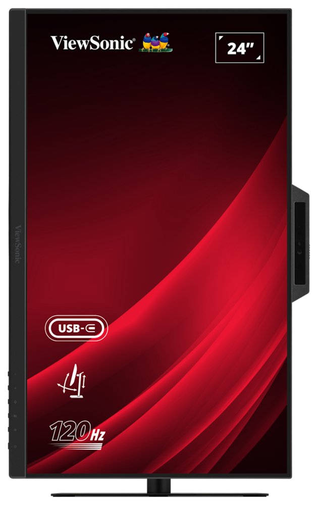 ViewSonic VG2441V '24" 16:9 1920 x 1080 FHD SuperClear® IPS , 120Hz, HDMI, DP, Webcam, mikrofon, USB, Speakers