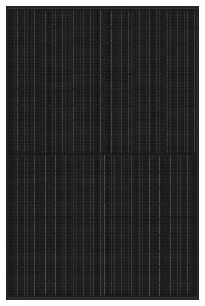 ELERIX ESM-450T solární panel celočerný, TOPCon N type, Mono, Half Cut 450Wp, 108 článků