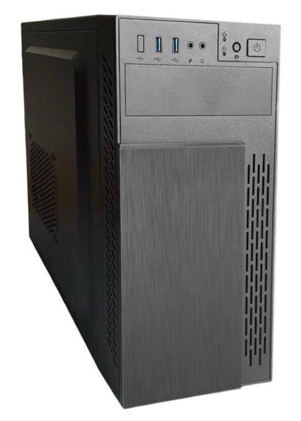 EUROCASE MidT ML M6-505B / mATX / bez zdroje / 2x USB 3.0 / černá