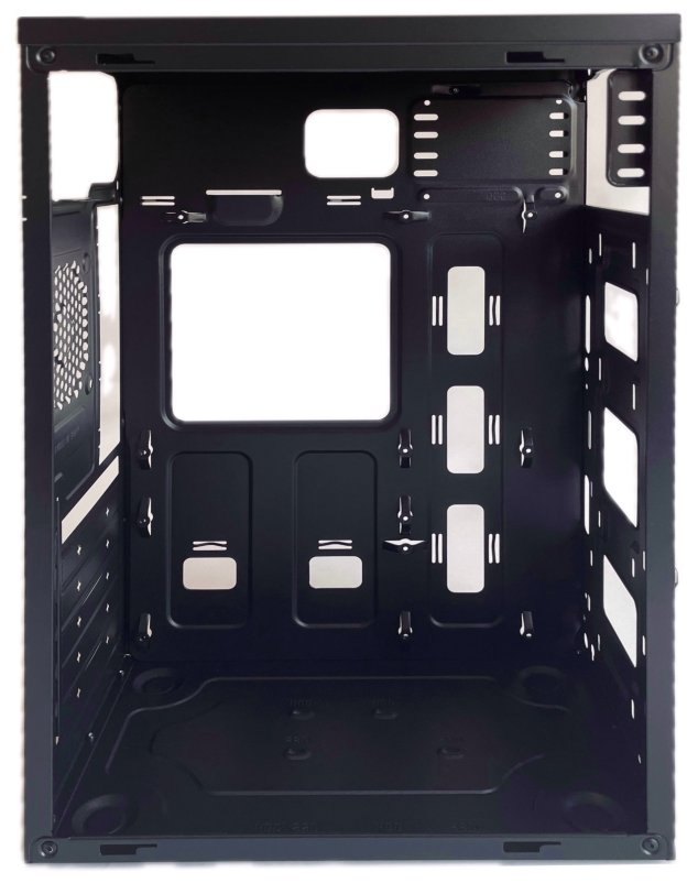 EUROCASE MidT ML N6-560B ARGB / bez zdroje / 2x USB 3.0 / černá