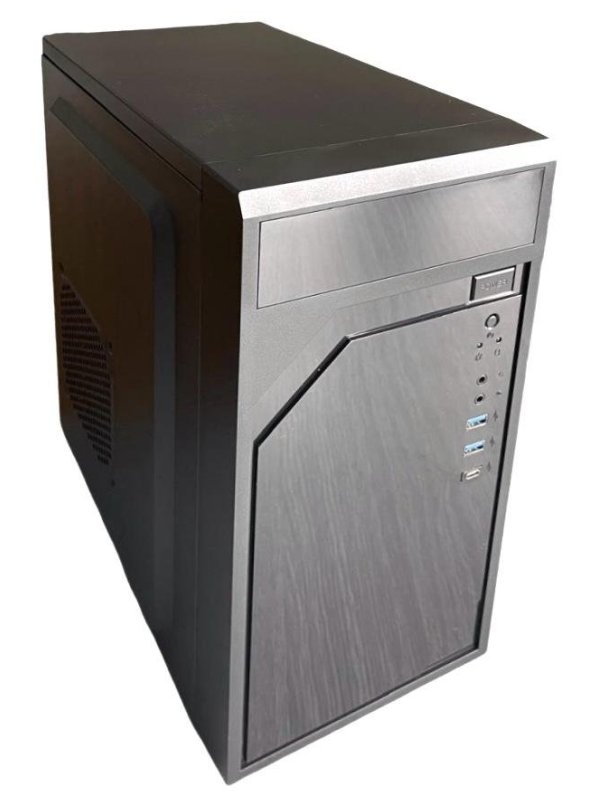 EUROCASE MidT ML M6-590B / mATX / bez zdroje / 2x USB 3.0 / USB-C / černá