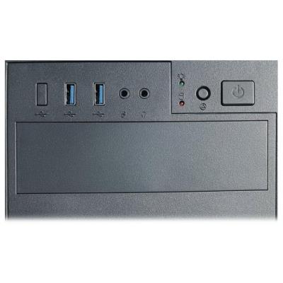 EUROCASE MidT ML M6-505B / mATX / bez zdroje / 2x USB 3.0 / černá