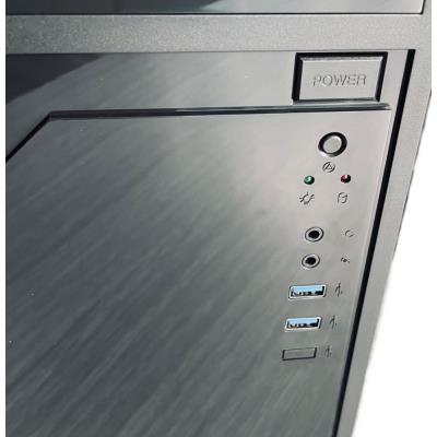 EUROCASE MidT ML M6-590B / mATX / bez zdroje / 2x USB 3.0 / černá