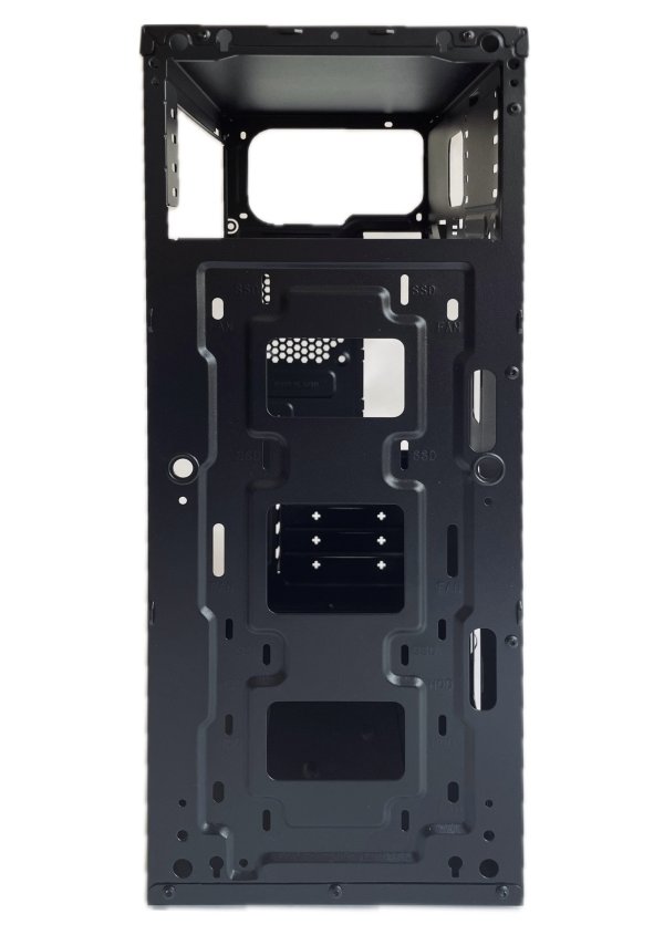 EUROCASE MidT ML N6-560B ARGB / bez zdroje / 2x USB 3.0 / USB-C / černá