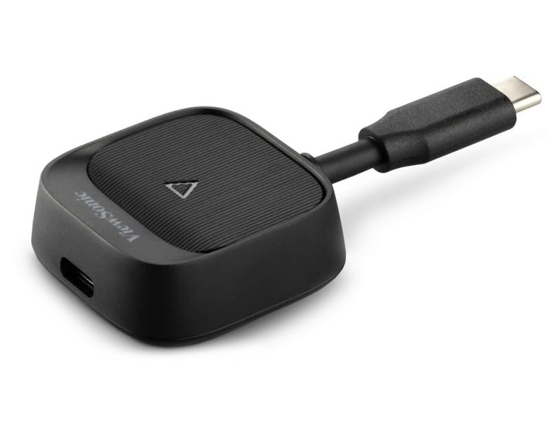 Viewsonic WPD-900  Wireless dongle (Tx + Rx) , USB-C power pass-through, casting: Pier to Pier, AirPlay (iOS), Miracast