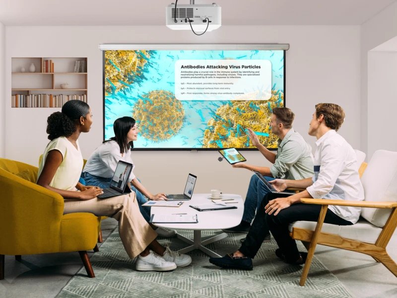 Viewsonic WPD-900  Wireless dongle (Tx + Rx) , USB-C power pass-through, casting: Pier to Pier, AirPlay (iOS), Miracast