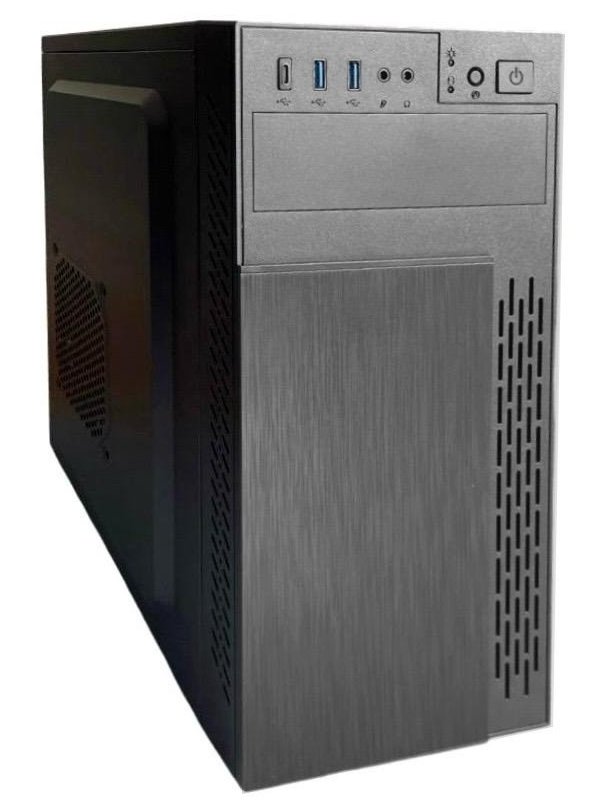 EUROCASE MidT ML M6-505B / mATX / bez zdroje / 2x USB 3.0 / USB-C / černá