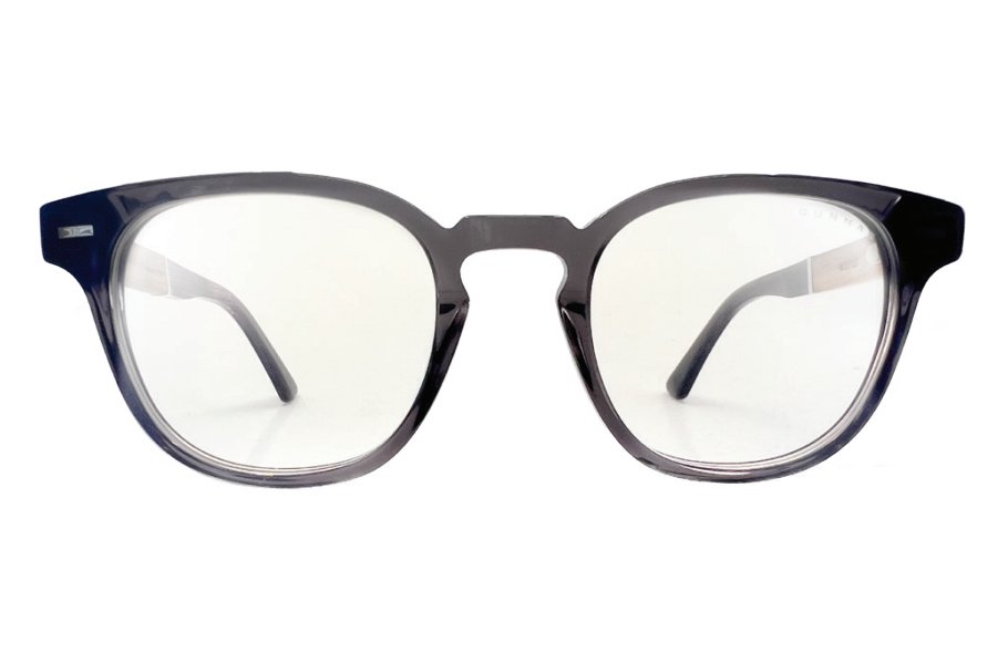 GUNNAR kancelářske/herní brýle  TIOGA GRAY CRYSTAL/WALNUT čirá skla-PRO MINERAL BLF 35 GUNNAR focus