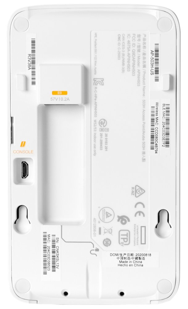 HPE Networking AP-503H (RW) 2x2:2 WiFi 6
