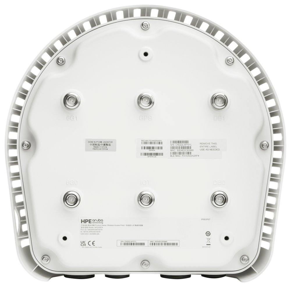 HPE Networking AP-674 (RW) 2x2:2 Wi-Fi 6E