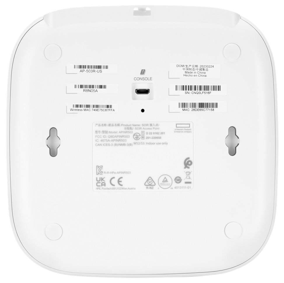 HPE Networking AP-503R (RW) 2x2:2 Wi-Fi 6