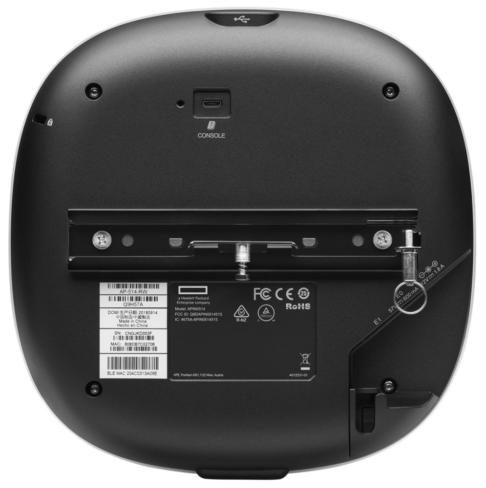 HPE Networking AP-514 (RW) 4x4:4/2x2:2 WiFi 6
